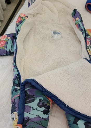 Çiçekli Kamuflaj Desenli Bebek Tulumu - Görsel 3