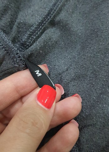 m Beden gri Renk Gri Midi Spor Kadın Tayt