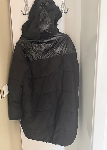 Siyah Fermuarlı Sokak Stili Kadın Ceket - Görsel 3