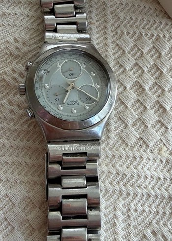 Gri Metal Kordonlu Kadın Saat - Görsel 3