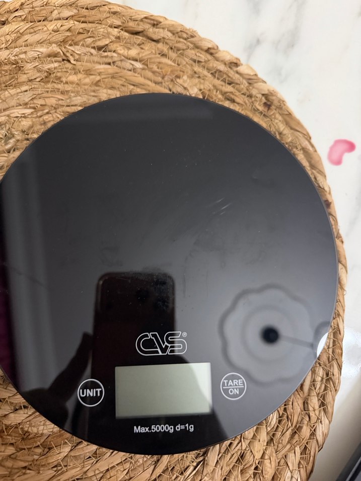 Dijital Mutfak Tartısı Siyah CVS - Görsel 2