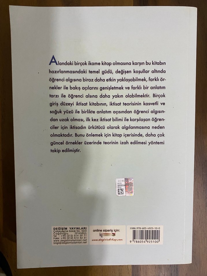 İktisada Giriş - Ahmet Gülmez & Adem Karakaş - Görsel 2