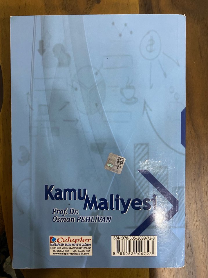 Kamu Maliyesi - Prof. Dr. Osman Pehlivan - Görsel 2