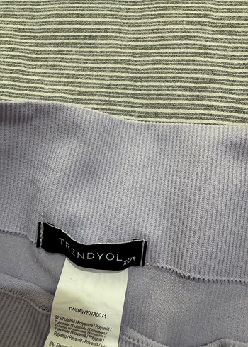 xs Beden Trendyol Seamless Fitilli Tayt
