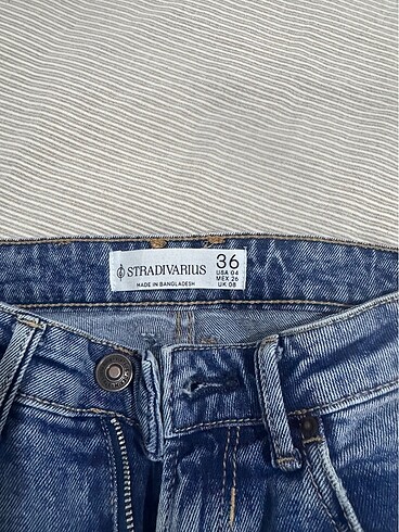36 Beden Kadın Stradivarius Jean