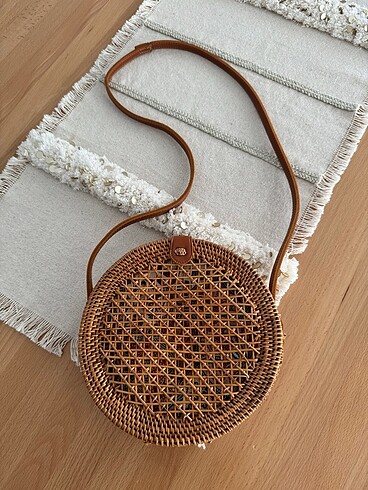 Rattan Hasır Çanta