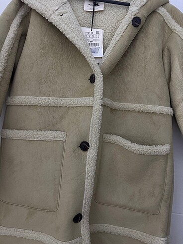 s Beden camel Renk Pull & Bear Kadın Kaban