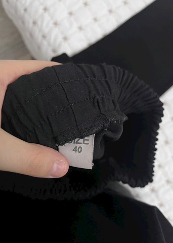 Diğer Kadın siyah kumaş pantolon