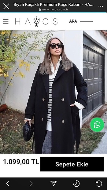 m Beden Premium yün kaşe kaban m