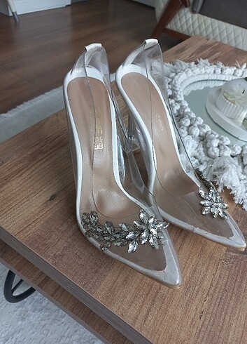 Şeffaf Stiletto Ayakkabı