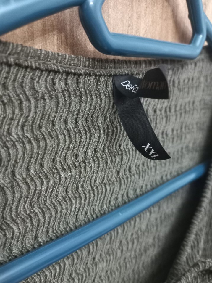 Haki Kadın Hırka Bağcıklı - Görsel 3