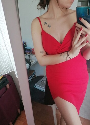 Diğer Kırmızı elbise 