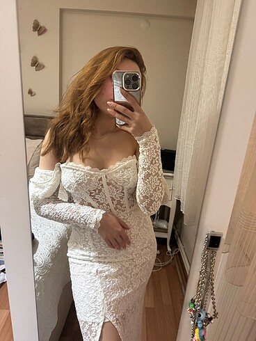 Midi Nikah söz elbisesi