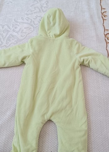 Yeşil Nakışlı Bebek Tulumu - Görsel 3