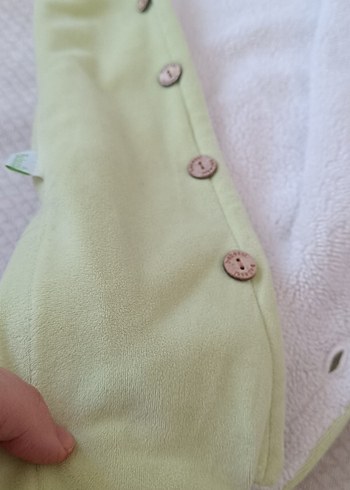 Yeşil Nakışlı Bebek Tulumu - Görsel 5