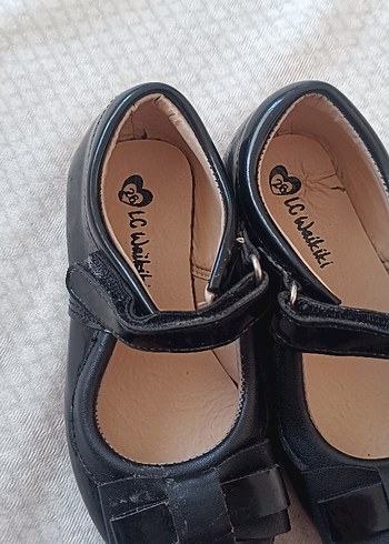 Kız Çocuk Siyah Tokalı Babet Ayakkabı - Görsel 2