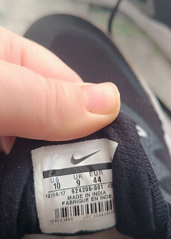 Siyah Bağcıklı erkek Spor Ayakkabı - Görsel 4