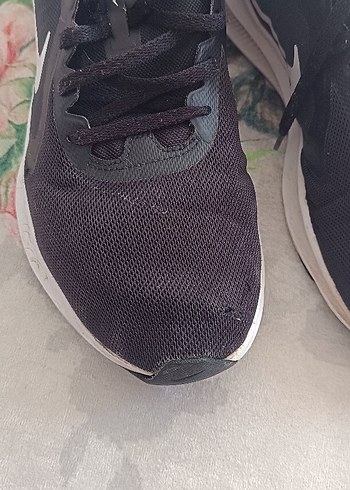 Siyah Bağcıklı Nike erkek Spor Ayakkabı - Görsel 2