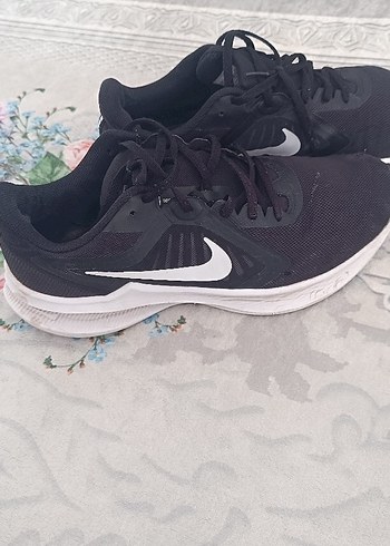 Siyah Bağcıklı Nike erkek Spor Ayakkabı - Görsel 5