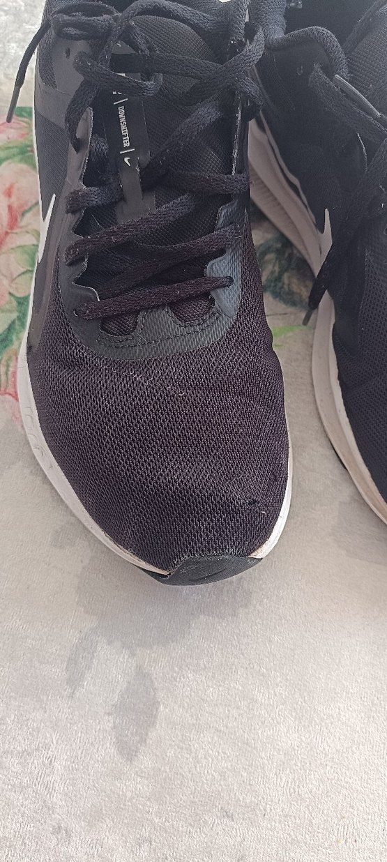 Siyah Bağcıklı Nike erkek Spor Ayakkabı - Görsel 2