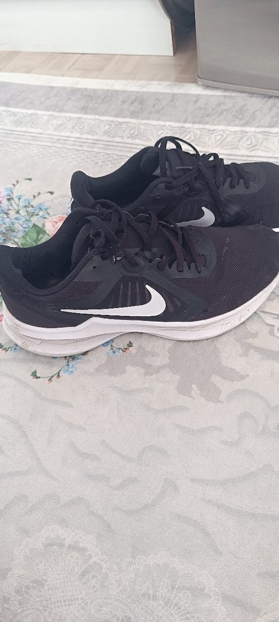 Siyah Bağcıklı Nike erkek Spor Ayakkabı - Görsel 5