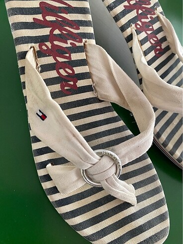 37 Beden beyaz Renk Tommy Hilfiger terlik