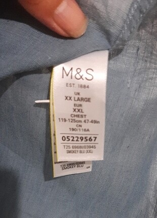 xxl Beden M&S ERKEK KETEN GOMLEK XXL