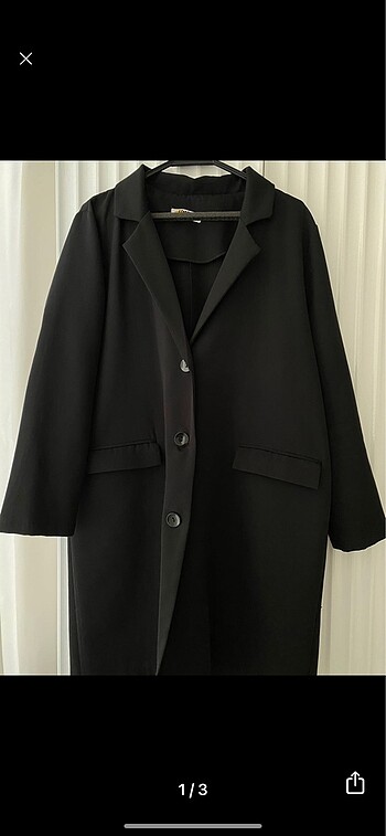 Siyah blazer ceket