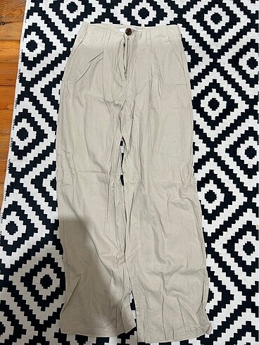 Bershka Bershka keten pantolon