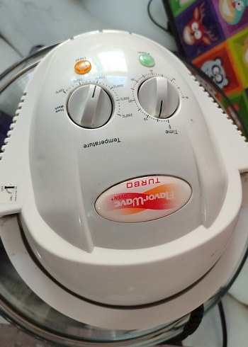 Beyaz Cam Kapaklı Turbo Izgara - Görsel 3