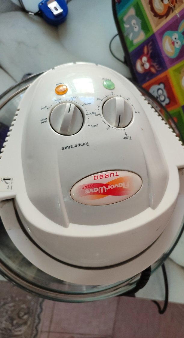 Beyaz Cam Kapaklı Turbo Izgara - Görsel 3