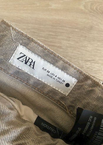 Zara Zara gri bej jean