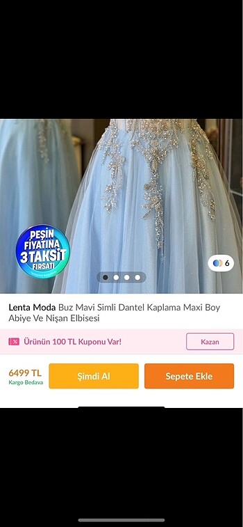 m Beden mavi Renk BEBE MAVİSİ NİŞANLIK