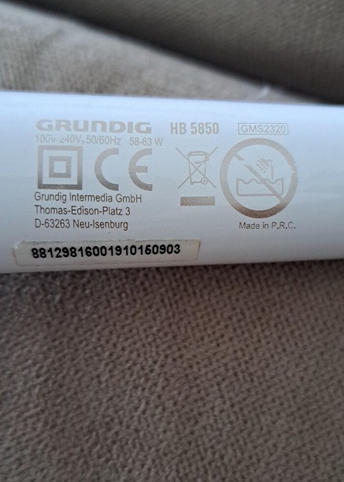 Grundig saç şekillendirici - Görsel 3