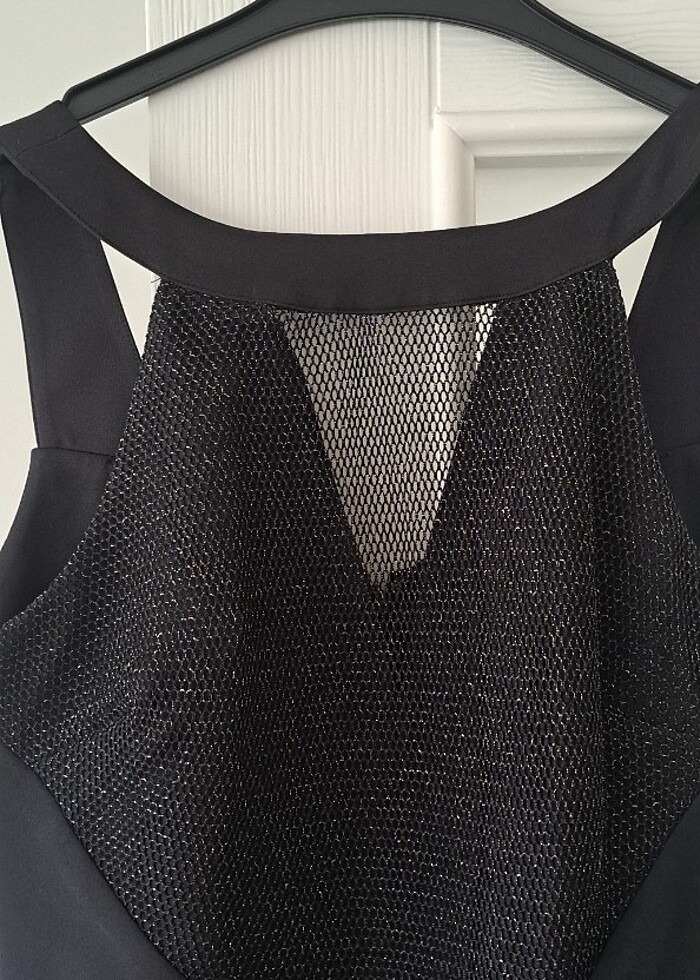 Siyah abiye elbise - Görsel 2