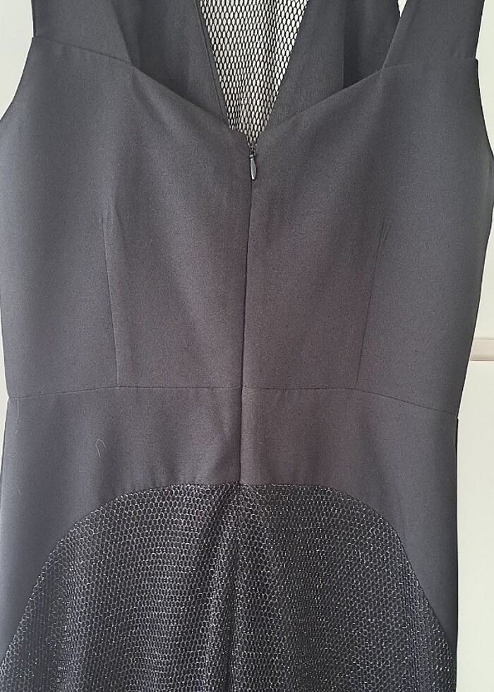 Siyah abiye elbise - Görsel 3