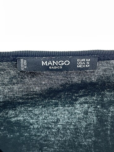 m Beden siyah Renk Mango T-shirt %70 İndirimli.