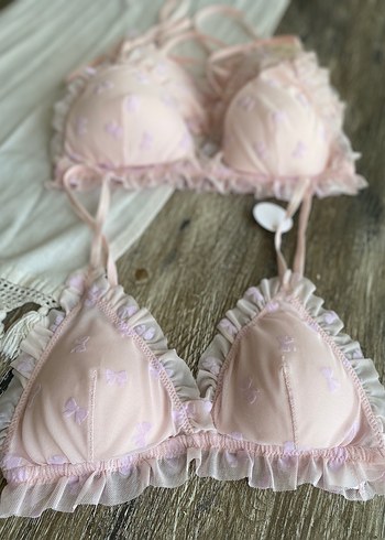 Nakışlı Pembe Bohem Bralet - Görsel 3