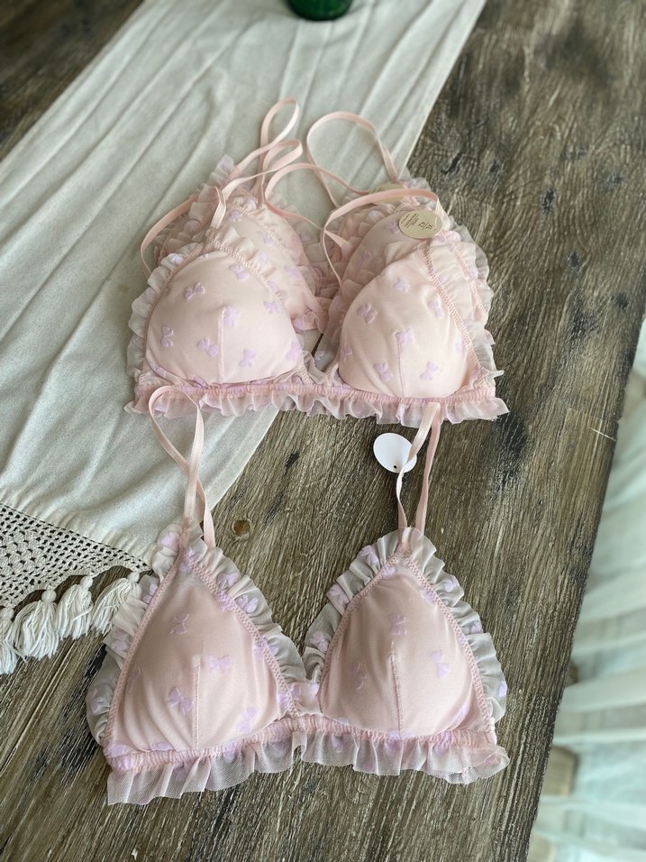 Nakışlı Pembe Bohem Bralet - Görsel 4