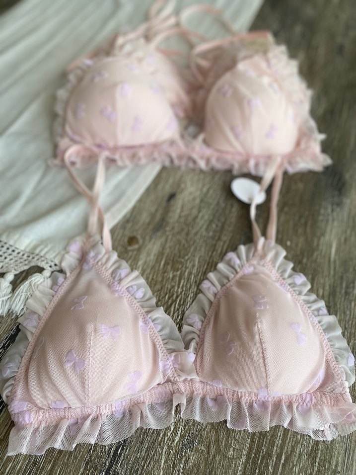 Nakışlı Pembe Bohem Bralet - Görsel 3