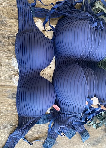 Leopar Desenli Kahverengi Bohem Sütyen - Görsel 4