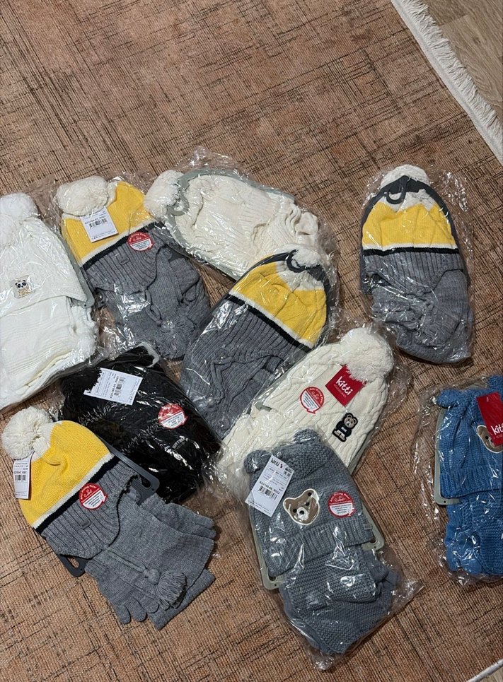 TOPTAN SATILIKTIR 38 set atkı bere eldiven - Görsel 2