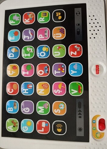 Fisher Price Eğitici sesli ışıklı müzikli soru cevaplı tablet