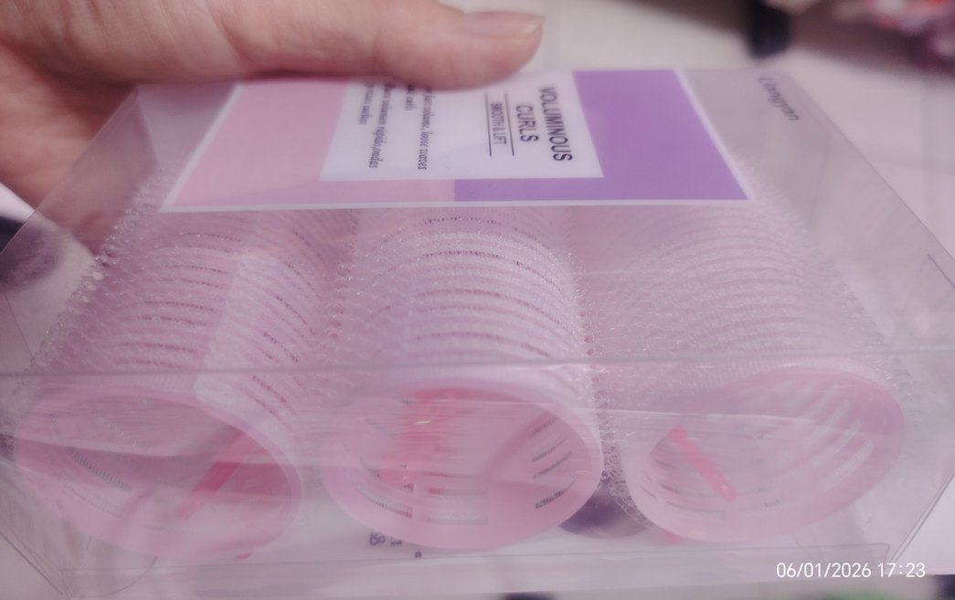 Liangyan Voluminous Curls Saç Şekillendirici Tokalı 3'lü Bigudi - Görsel 2