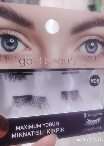 Gold Beauty Mıknatıslı Takma Kirpik - Görsel 2
