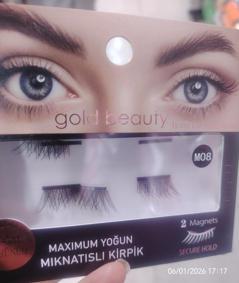 Gold Beauty Mıknatıslı Takma Kirpik - Görsel 2