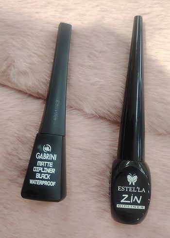 Gabrini Matte Dipliner Black Waterproof Suya Dayanıklı Eyeliner - Görsel 4