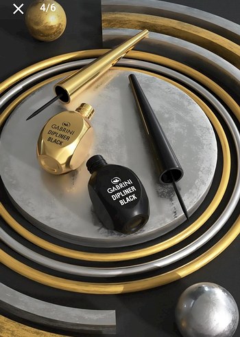 Gabrini Dipliner Gold Black - Görsel 2