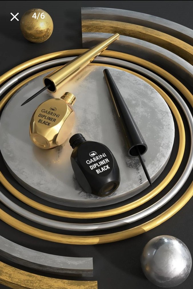 Gabrini Dipliner Gold Black - Görsel 2