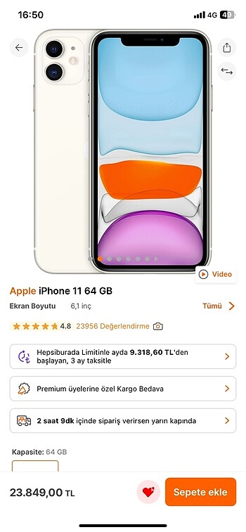 iPhone 11 64gb